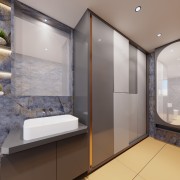 Cobalt Blue Bathroom Design